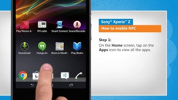 How to enable NFC in Sony® Xperia™ :Tutorial