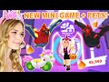 *NEW* HALLOWEEN MINI GAME And PETS In Adopt Me! (Roblox)