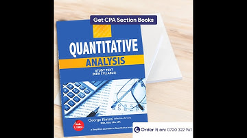 QUANTITATIVE ANALYSIS BLOCKS REVISION DONE ON 22-7-2022
