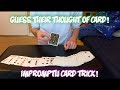 Guess What Card They’re THINKING OF!! Intermediate Card Trick Performance And Tutorial