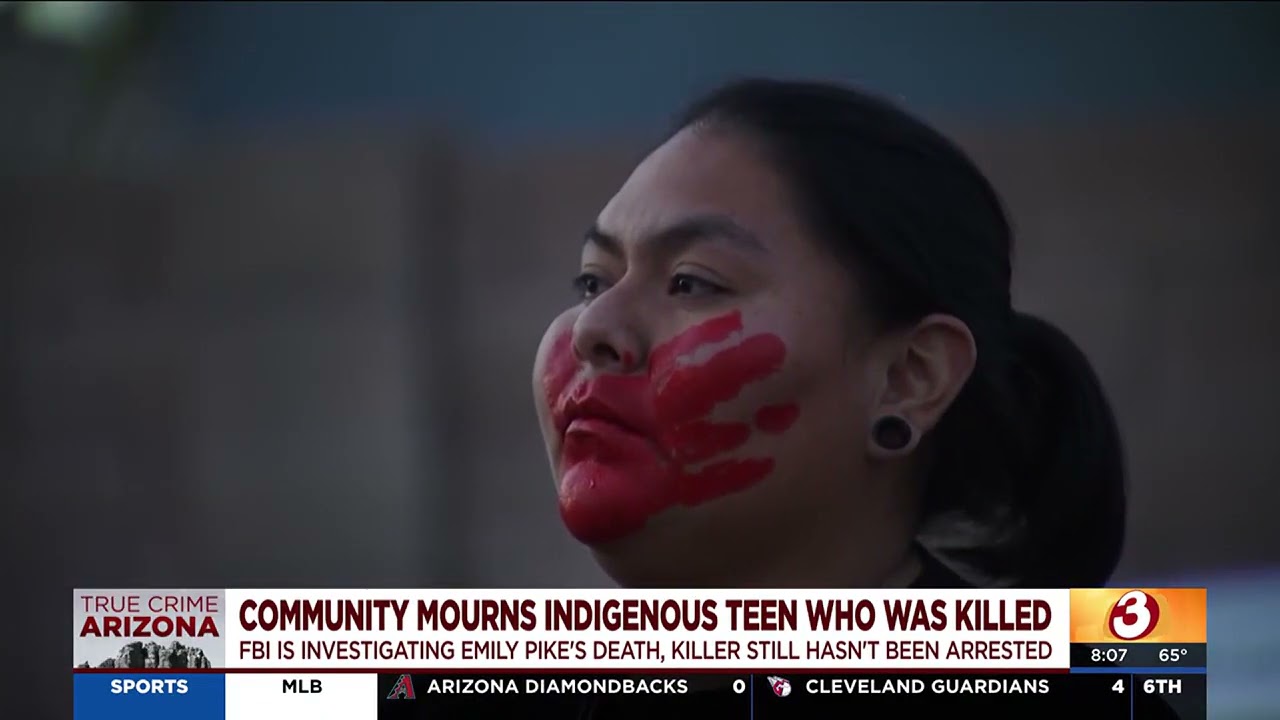 Native community, loved ones attend vigil for Emily Pike in Mesa
