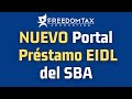 Nuevo Portal del Préstamo EIDL SBA - Puede Pagar y Verificar Balance de Préstamo EIDL en Internet