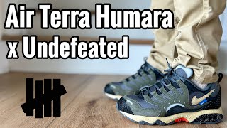 Nike Air Terra Humara x Undefeated “Cargo Khaki” Review & On Feet