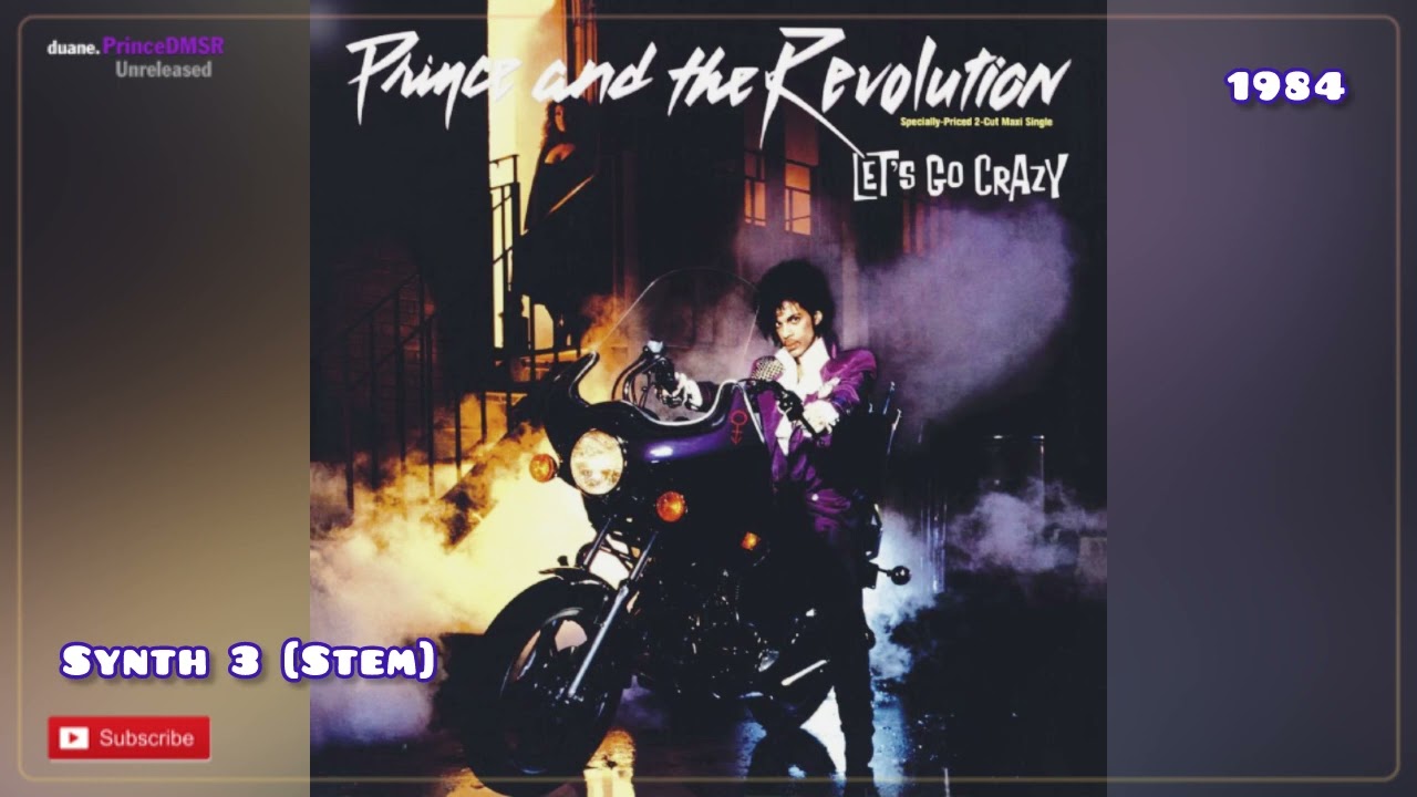 Prince Stems | Let's Go Crazy (23 stems) (1983-84) ‪@duane
