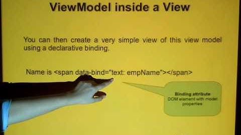 Introduction to knockout js