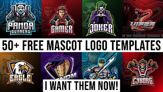 50+ Best Free Mascot Logo Templates for eSports screenshot 5