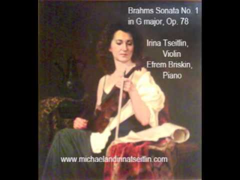 Brahms Sonata No. 1 in G major, Op. 78, Mvt 1