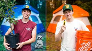 Lowe's VS Home Depot Overnight Survival Challenge!