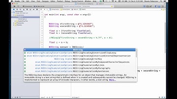 Data Types and Conversions for iOS