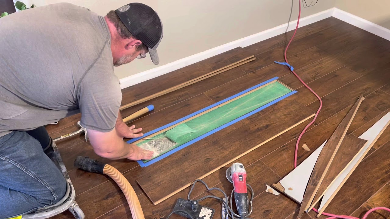 How Do You Fix Damage On Laminate Floors? : r/howto