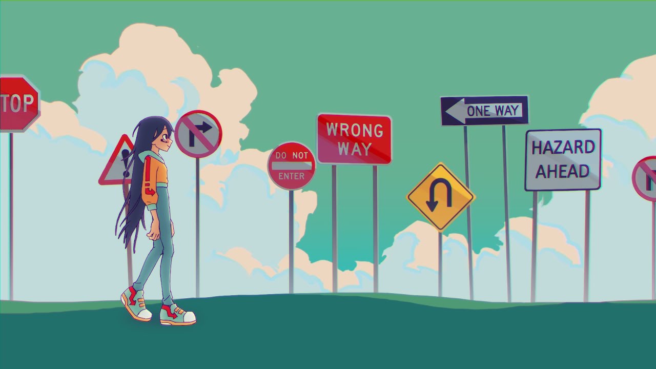 girlving to the right (右に曲ガール) // english cover