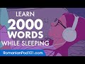 Romanian conversation learn while you sleep with 2000 words