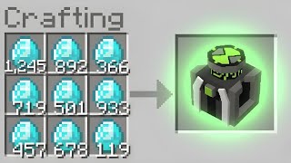 Minecraft Ben 10 But Crafting Recipes are RANDOM screenshot 2