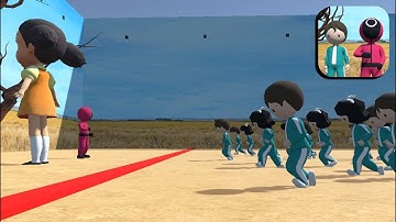 Squid Game 🦑🥷🦑 All Levels Gameplay Trailer Android,ios New Game