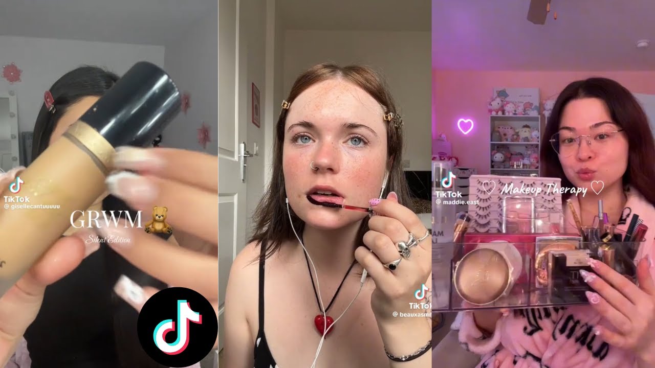 💤 1 HOUR OF GRWM ASMR TIKTOKS | tiktok compilation