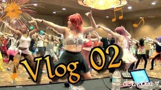 ✿ Colossalcon 2014 Vlog 02 ✿ [Pizza Engagement, Awkward Dance Moves, and Lolita Fashion Show!]