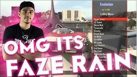 FaZe Rain Gamertag TROLLING ON BO2!!!