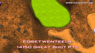 Golden Tee Great Shot on Rocky Hollow!