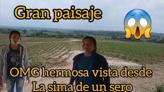 🔴Dios mio sandra y maria yo no podria 😱creer esta gran vista del la naturaleza que bonito🫢