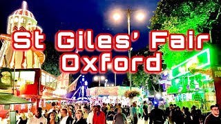 St Giles’ Fair Oxford Vlog 3rd September 2018