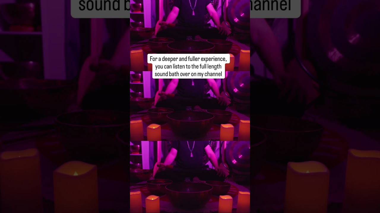 Do you struggle with overthinking? #soundhealing