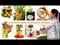 12 amazing planters ideas using waste material  diy planter       