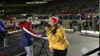 Shania Twain  Up at Grey Cup 2002