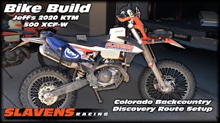 Bike Build - Jeff's 2020 KTM 500 XCF-W Colorado Backcountry Discovery Route Setup screenshot 5