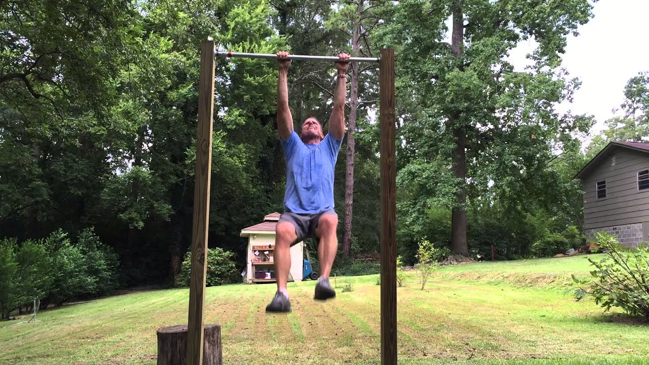 Why Build A Pull Up Bar In Your Back Yard YouTube