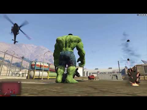 ჰალკი vs ჯარისკაცები - GTA 5 ქართულად