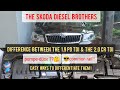 Differences between the 1.9 PD &amp; the 2.0 CR | Easy ways to identify the diesel Skoda TDI | JRS Cars