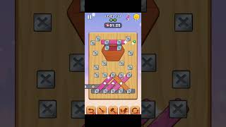 Wood Screw Puzzle - Level 130 #androidgames #woodscrewpuzzle #gameindonesia