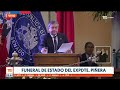 Discurso de Juan Antonio Coloma en Funeral de Estado de Sebastián Piñera