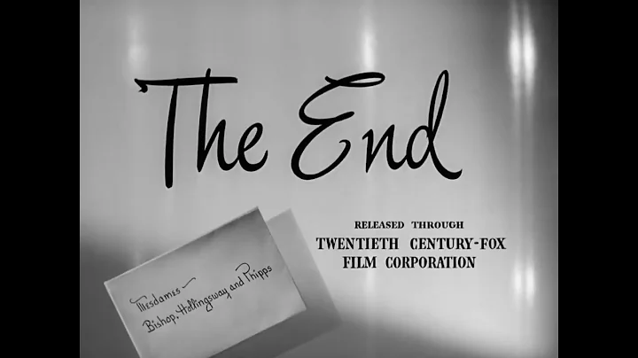 The End / Released through Twentieth Century-Fox Film Corporation (1949)