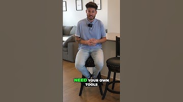 Easy Bar Stools: Quick Assembly & Party Ready! #shorts