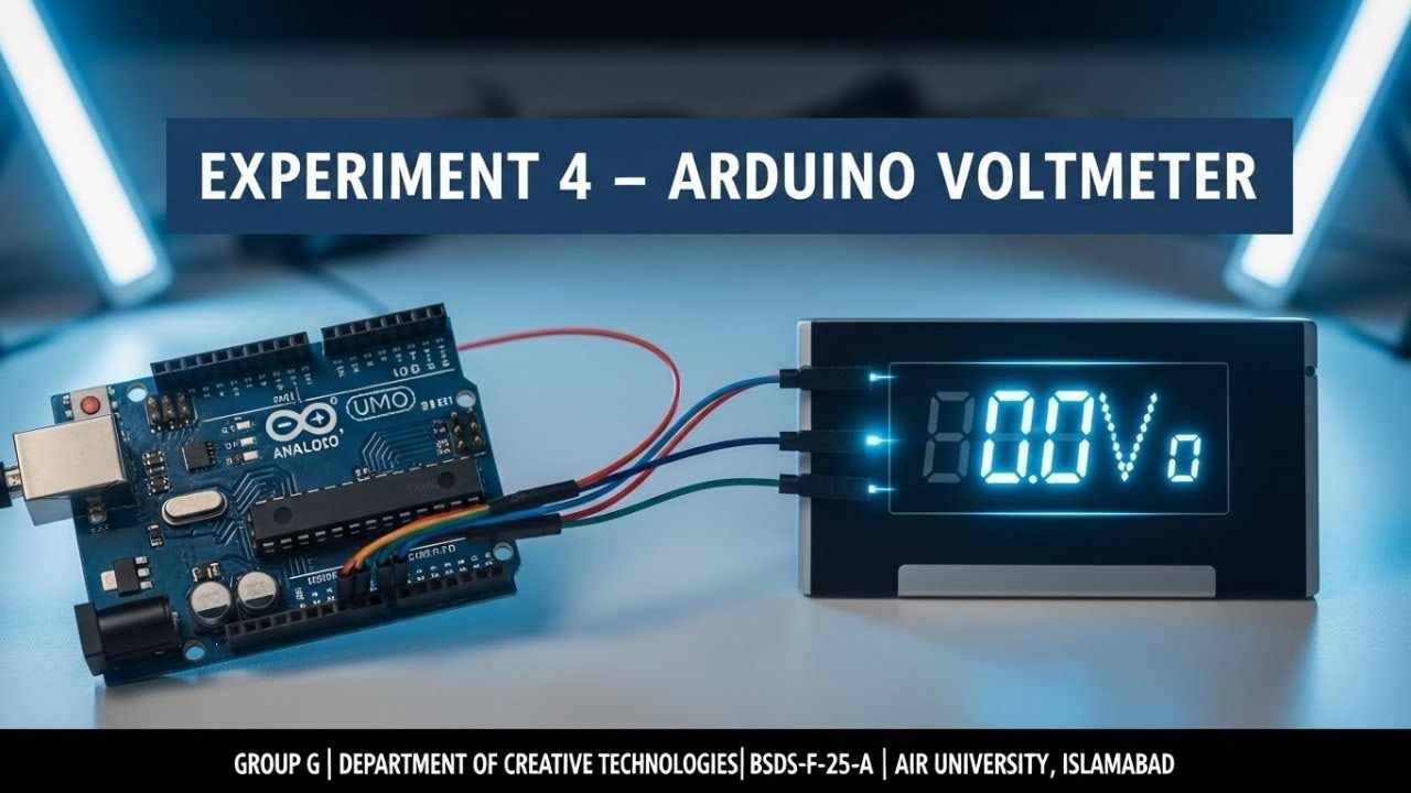 Experiment 4 – Arduino as Voltmeter | Applied Physics Lab - YouTube
