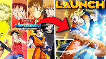 ENGLISH JUMP ASSEMBLE RELEASE DATE & PRE-REGISTRATIONS!!! (anime  crossover mobile game)