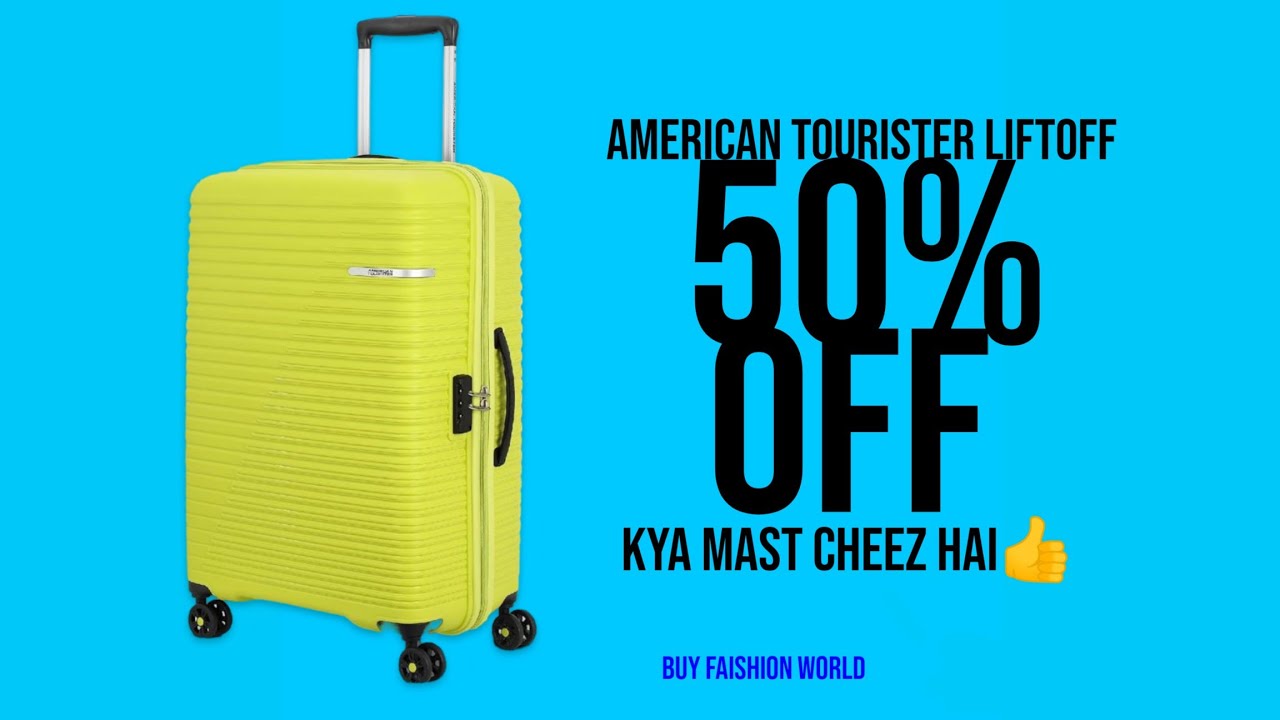 Valise American Tourister LIFTOFF 79cm - Cerise - La bagagerie
