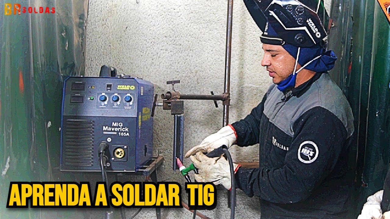 AULA PARA INICIANTE  PROCESSO TIG DE SOLDAGEM