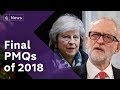 Brexit: Watch the final PMQs of 2018