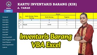 Aplikasi Inventaris Barang Sekolah Berbasis Excel