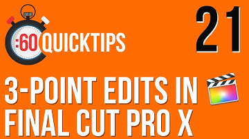 Ep 21: 3-Point Edits in FCP X