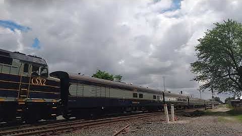 CSX P001 (The B&O Office Car Special) With CSX 1 & 2 and friendly crew!!
