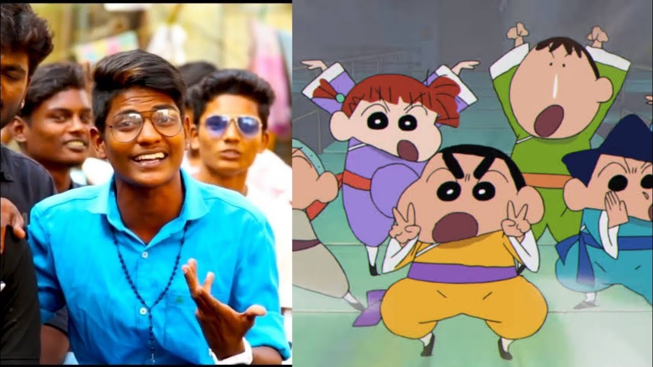 Gumbala Suthuvom Friend Song  Shinchan Version  WhatsApp Status