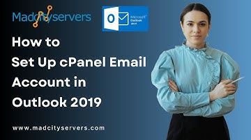 How to Set up a cPanel Email Account with Outlook 2019   Madcityservers