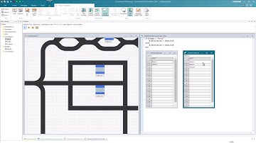 Plant Simulation 25 - automatic routing