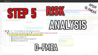 APIS® IQ-FMEA® Tutorial: Step 5 - Risk Analysis screenshot 5