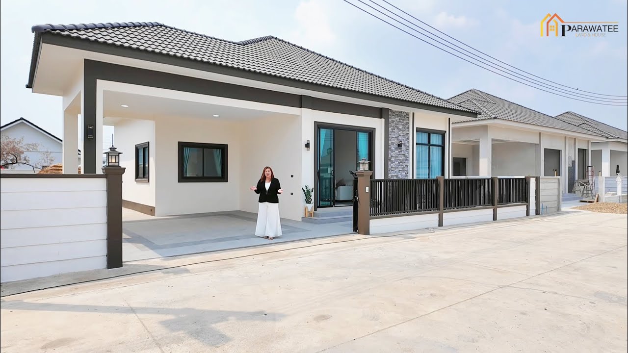 บ้านเดี่ยวหลังใหญ่ Luxury บนพื้นที่กว้าง | #บ้านกาญจนบุรี#บ้านท่ามะกา #ท่ามะกา#บ้าน 