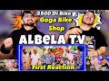 First reaction goga pasroori as motorcycle mechanic  saleem albela as a costumer albela tv