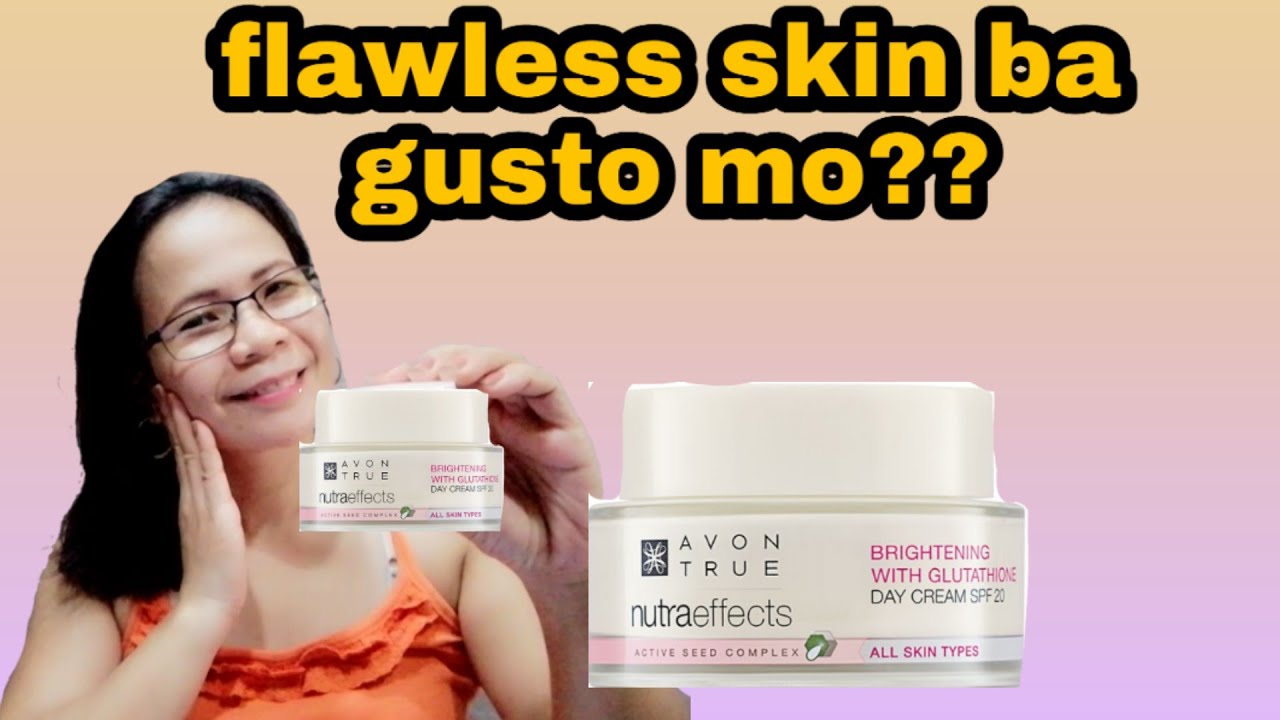 Avon Brightening with GLUTATHIONE day cream spf 20